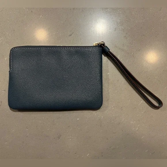 Coach Corner Zip Wristlet - Picture 4 of 4